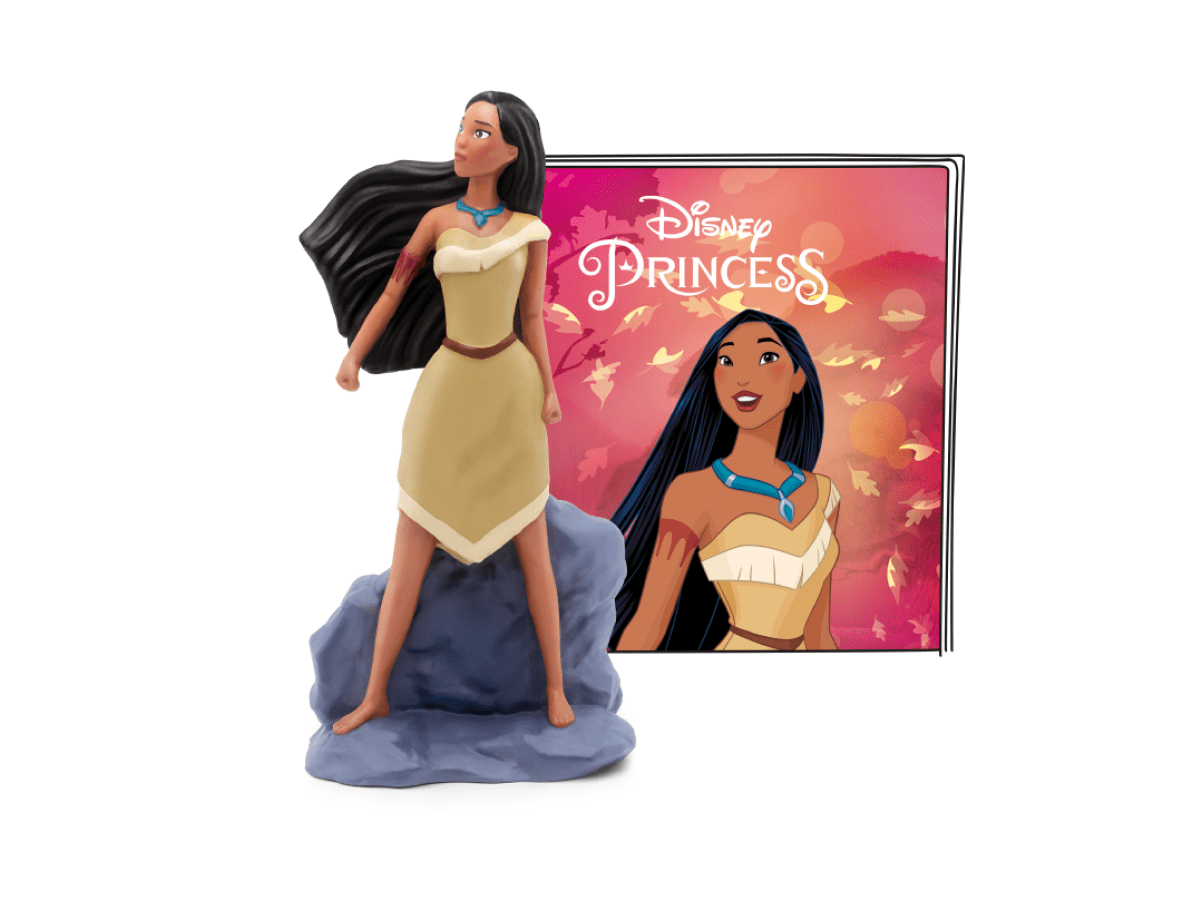 Disney Pocahontas Tonie with a branded content card
