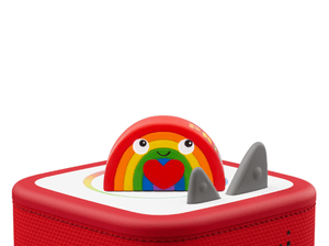 Favorite Tales: Pride Tonie on a Red Toniebox