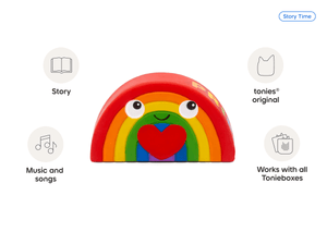 Favorite Tales Pride Tonie audio figurine, inspiring audio journeys and imaginative play