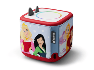 Disney Princess Sleeve on a red Toniebox 2