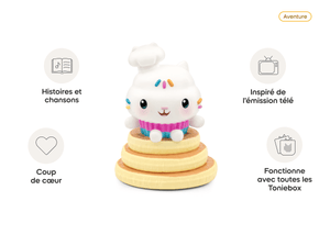La Maison de Gabby-Ptichou-French Tonie audio figurine from the aventure category, inspiring audio journeys and imaginative play