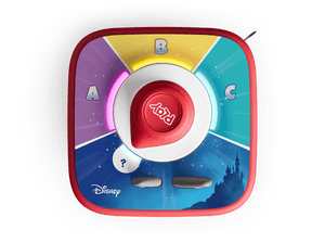 Top view of Tonieplay Disney: Quiz Kingdom Game (French) and Tonieplay Controller