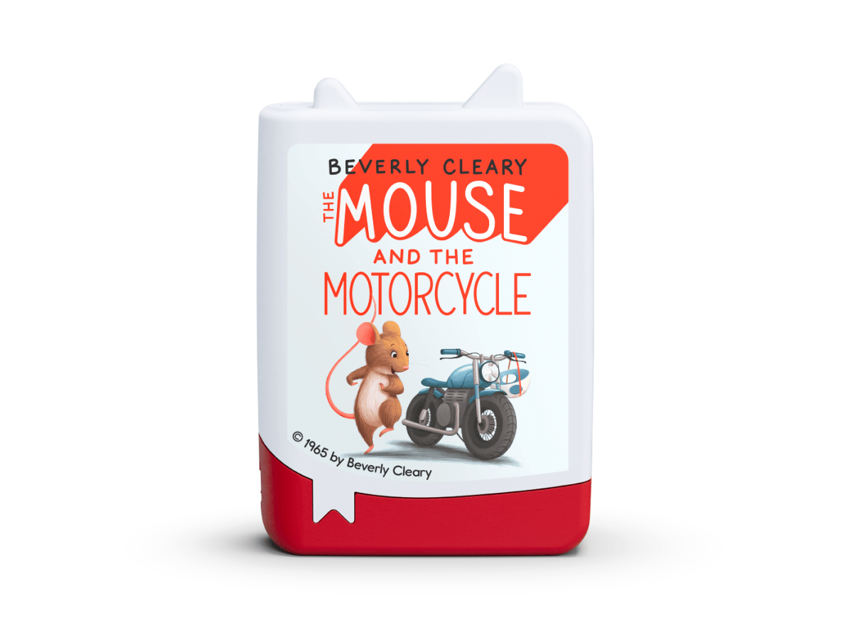 Mouse and the Motorcycle audio figurine for the Toniebox, which plays audio content