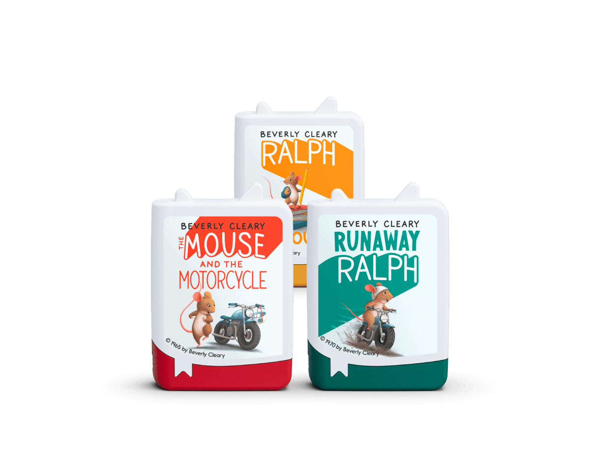 Ralph S Mouse Book Tonies audio figurine for the Toniebox, which plays audio content