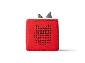 Red Toniebox Straight on view