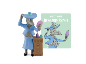 Roald Dahl: Revolting Rhymes Tonie with a branded content card