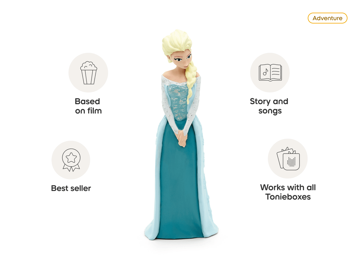 Disney Frozen Toniebox 2 Starter Set - Sky Blue (Bilingual Disney Frozen Toniebox 2 Starter Set - Sky Blue (Bilingual
