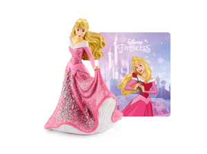 Disney Sleeping Beauty Tonie with a branded content card