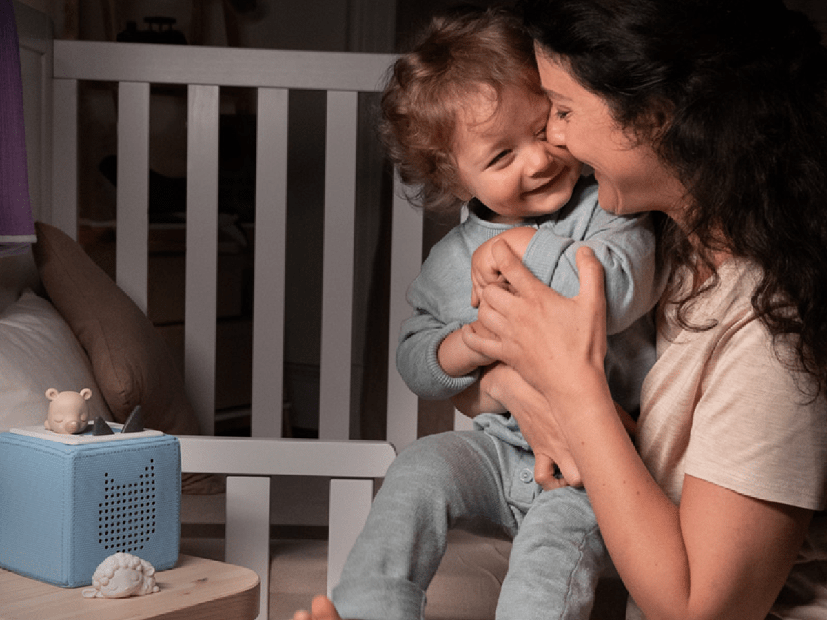 Child Playing With Sleepy Bear: Bedtime Story From The Sleepy Forest