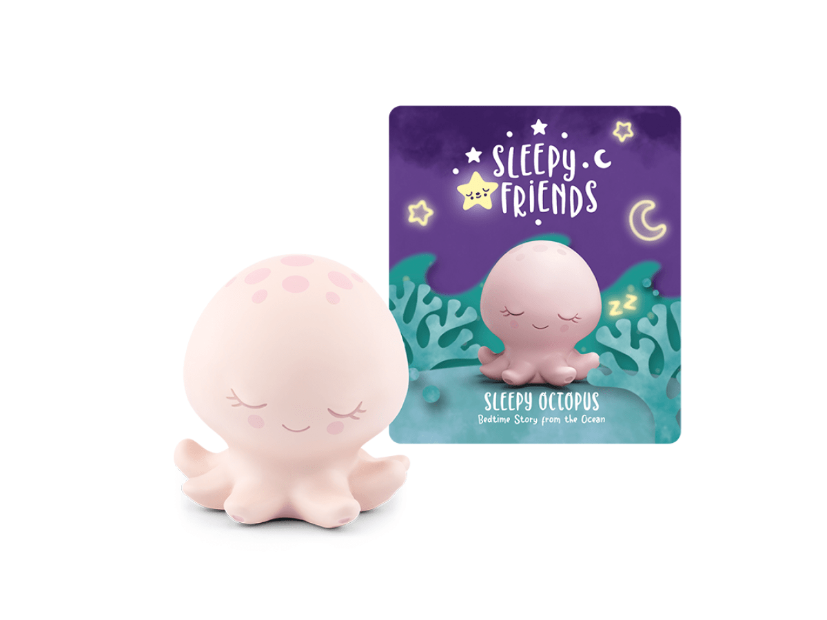 Sleepy Octopus: Bedtime Story from the Ocean Tonie with a branded content card