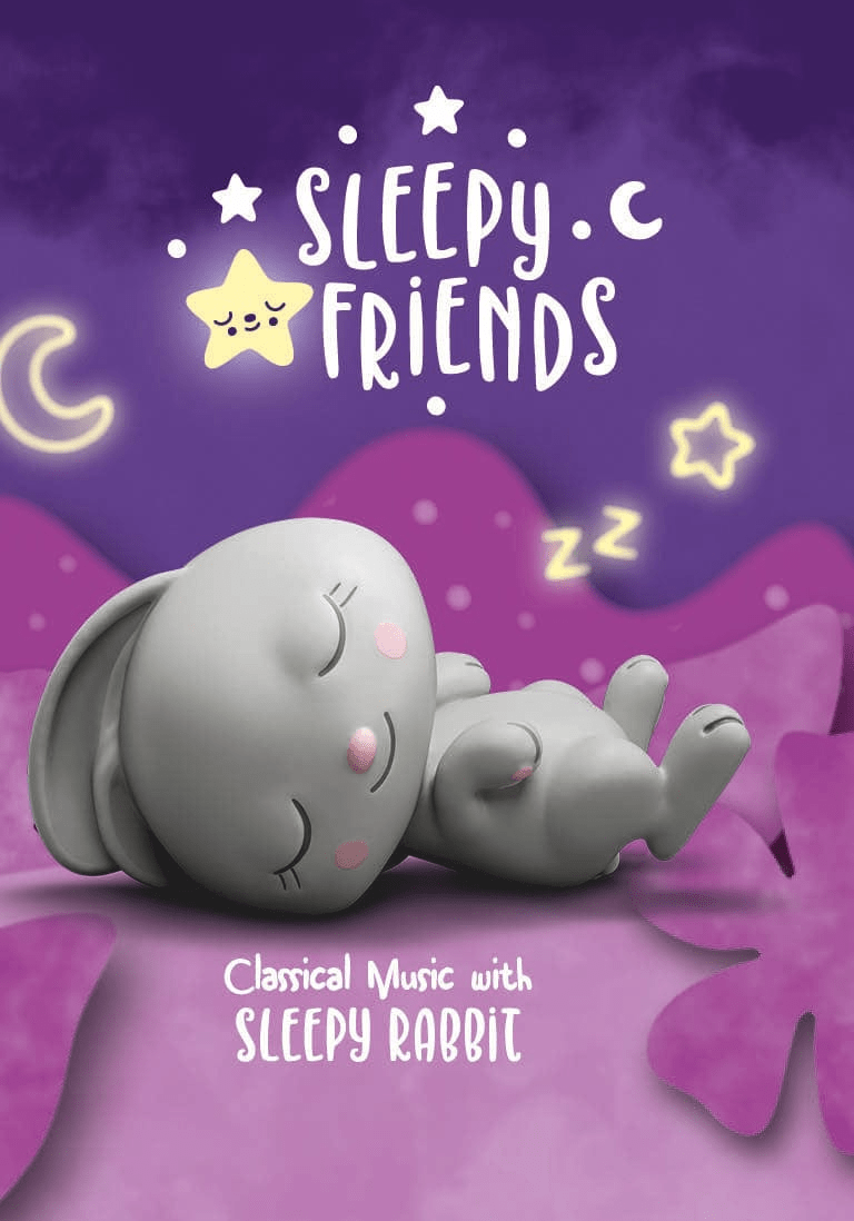 Sleepy Rabbit: Classical Music from the Sleepy Forest | Illustration
