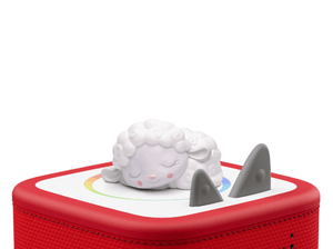 Sleepy Sheep: Lullabies From the Sleepy Meadow Tonie on a Red Toniebox