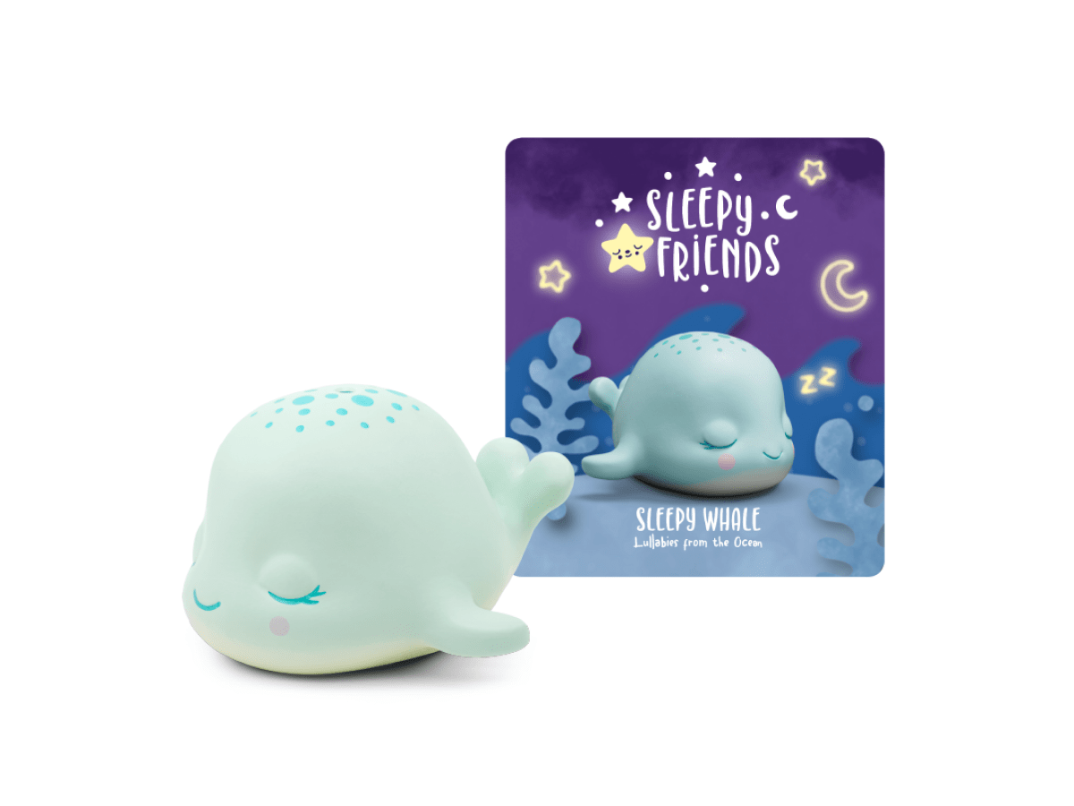 Sleepy Whale: Lullabies from the Ocean Tonie with a branded content card
