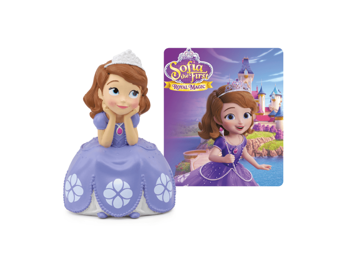 Disney Sofia the First Tonie with content illustration