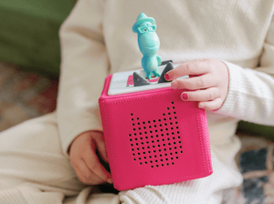 Child Playing With Disney & Pixar Soul Tonie