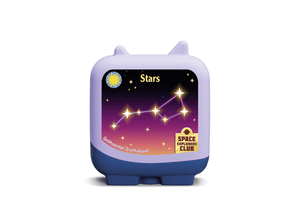 Stars Space Explorers Club 2 Pocket Tonies for the Toniebox, which plays audio content