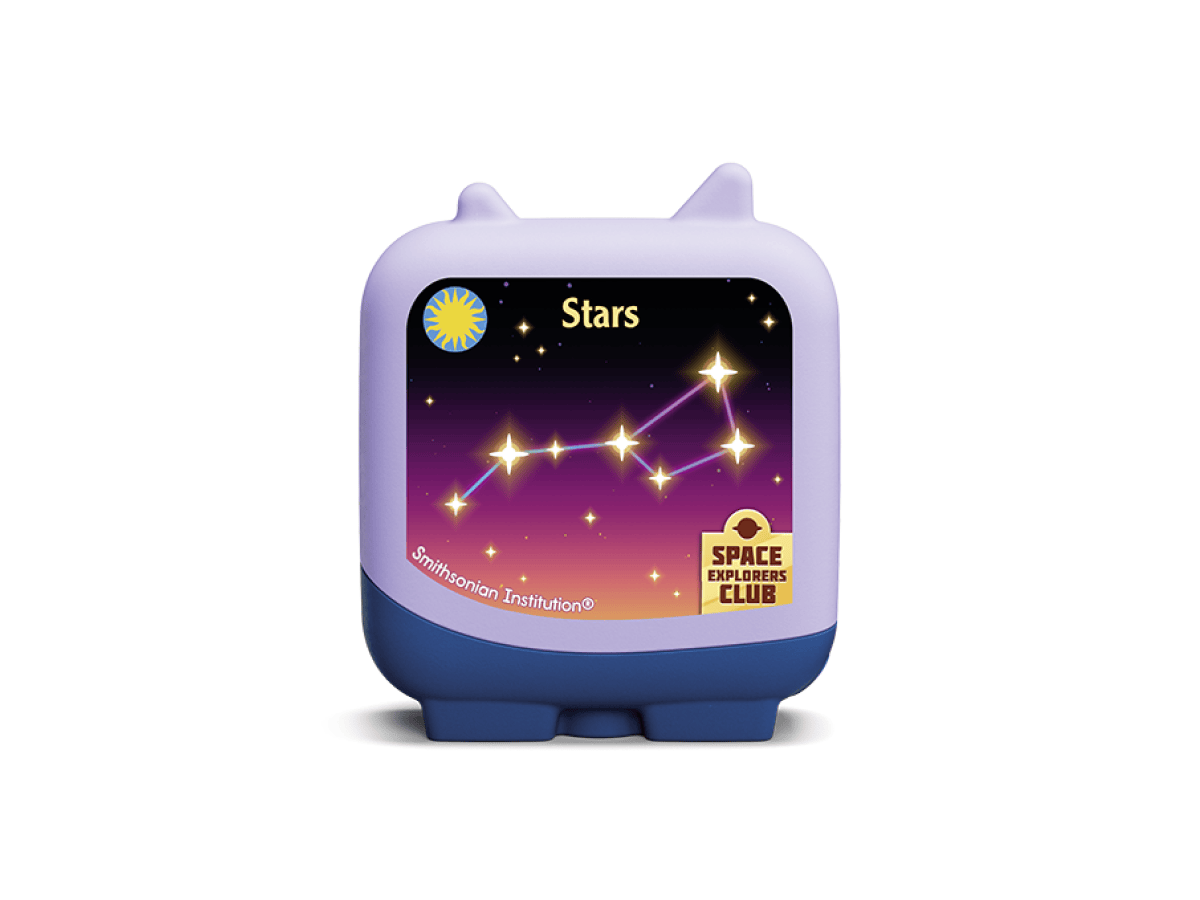 Stars Space Explorers Club 2 Pocket Tonies for the Toniebox, which plays audio content