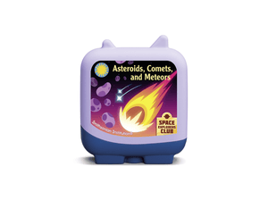 Asteroids, Comets, Meteors Space Explorers Club 2 Pocket Tonies for the Toniebox, which plays audio content