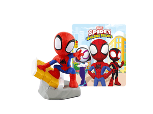 Marvel's Spidey and His Amazing Friends: Spidey Tonie with a branded content card