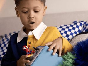 Child Playing With Marvel'S Spidey And His Amazing Friends: Spidey Tonie