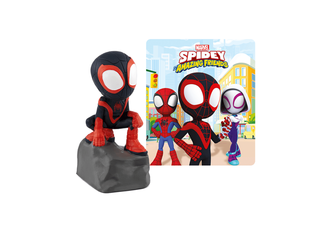 Marvel's Spidey and His Amazing Friends: Spin Tonie with a branded content card