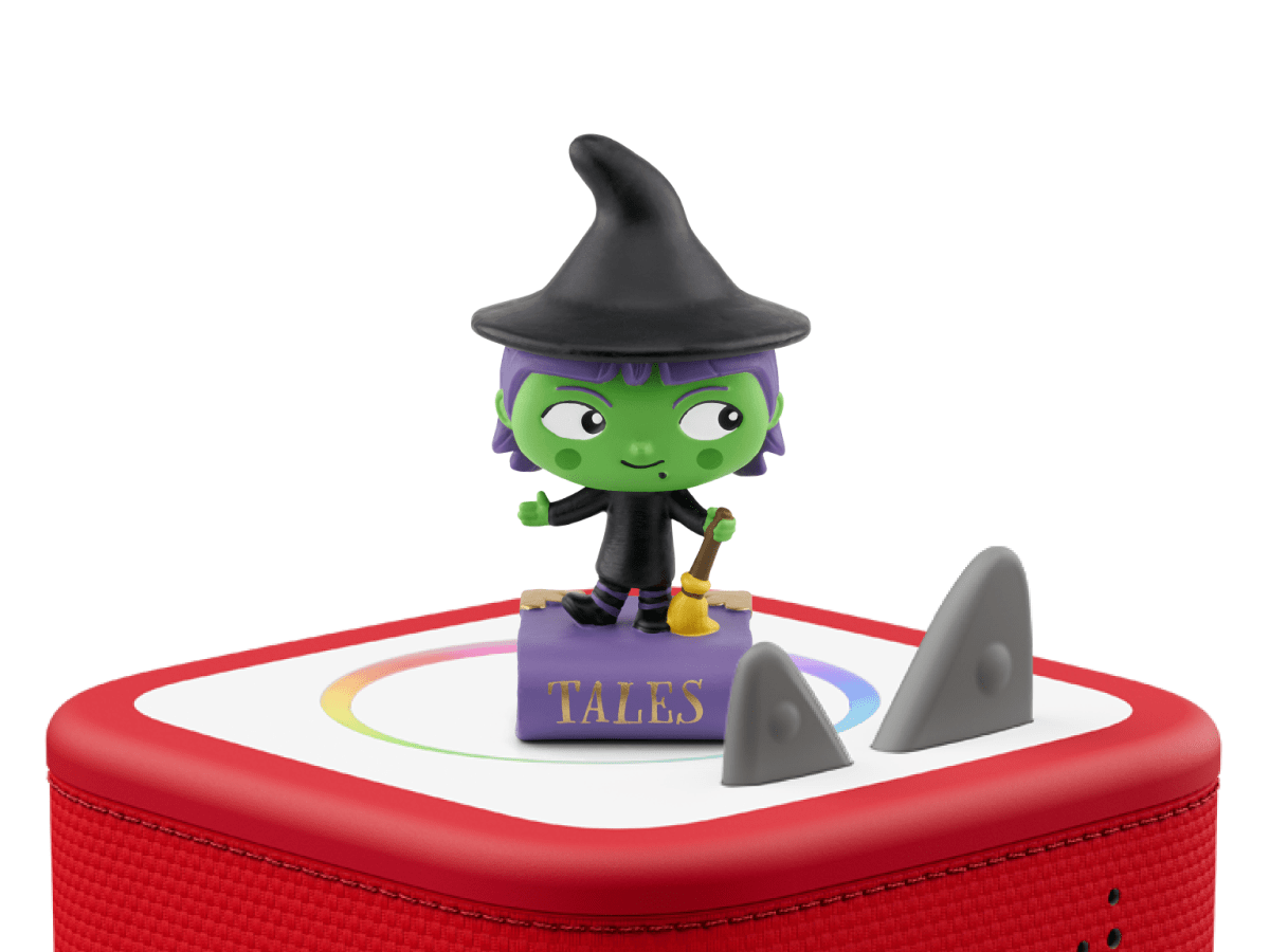 Favorite Tales: Spooky Tales Tonie on a Red Toniebox