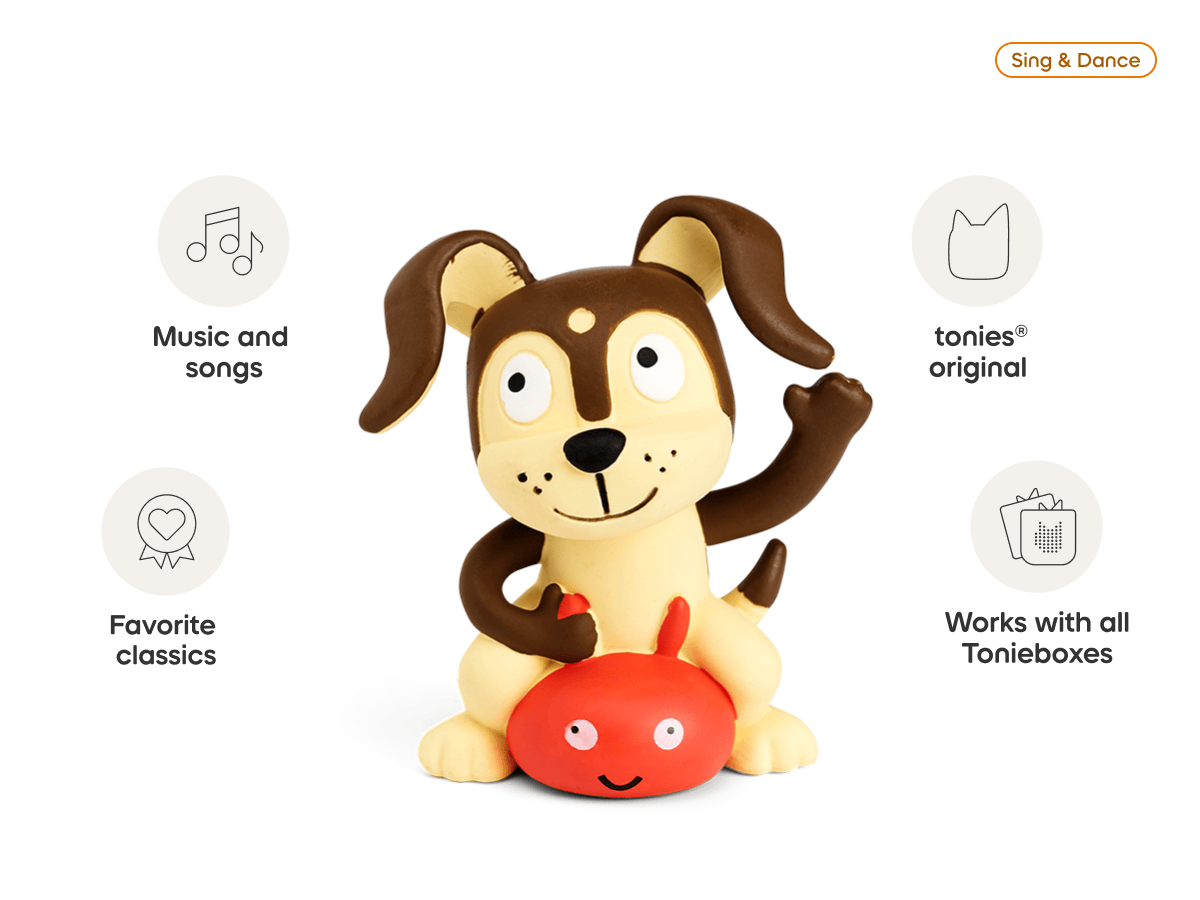 Playtime puppy tonie with product features