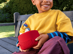 Housse Toniebox Lite : Rouge coucher de soleil