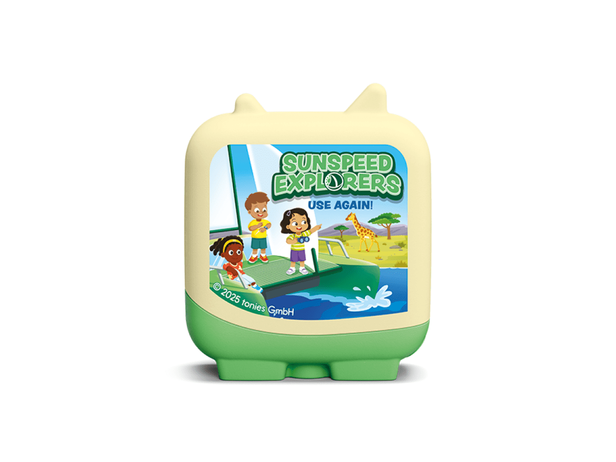 sunspeed explorers clever tonies ready to play audio stories and songs