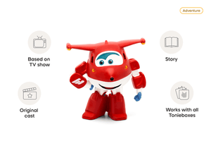 Super Wings A World of Adventure Tonie audio figurine, inspiring audio journeys and imaginative play