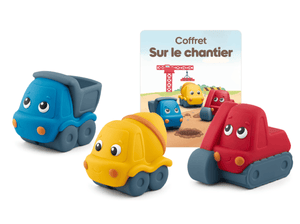 my first tonies construction set in french and content card