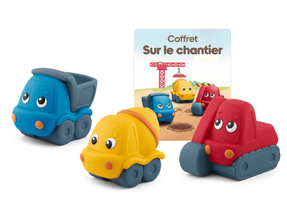 my first tonies construction set in french and content card