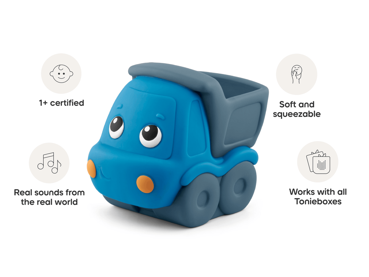 My first tonies construction set audio figurine from the learn category, inspiring audio journeys and imaginative play
