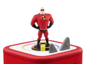 Disney & Pixar The Incredibles Tonie on a Red Toniebox