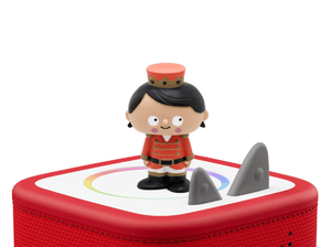 Favorite Masterpieces: The Nutcracker Tonie on a Red Toniebox