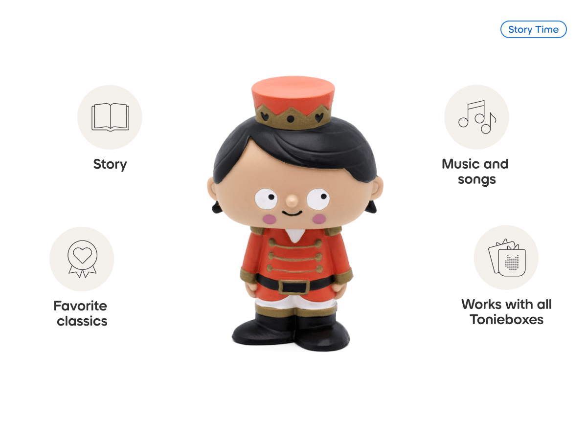 Favorite Masterpieces The Nutcracker Tonie audio figurine, inspiring audio journeys and imaginative play