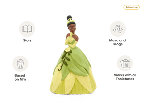 Disney The Princess & The Frog Tonie audio figurine, inspiring audio journeys and imaginative play