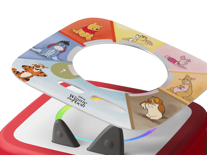 Disney Winnie The Pooh - Tigger's Mix-Up Fix-Up Tonieplay disc and a red toniebox 2 audio player for kids