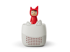 Front view of Toniebox Lite My Story Set an audio player for kids, used with Tonie audio figurines 