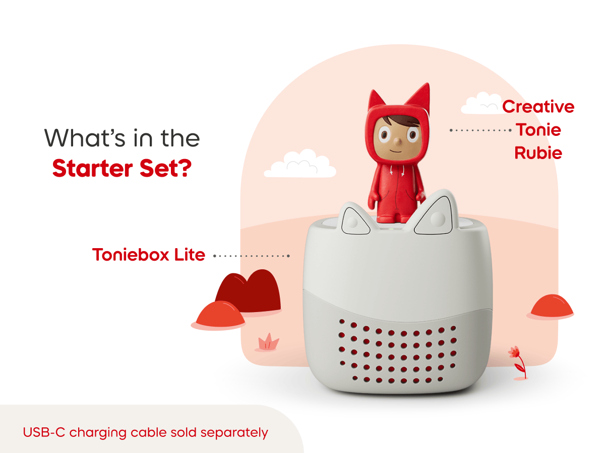 Whats in the Toniebox Lite My Story Set? Creative Tonie Rubie and Toniebox Lite