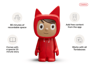 Rubie Creative Tonie audio figurine from the Creative category, inspiring audio journeys and imaginative play