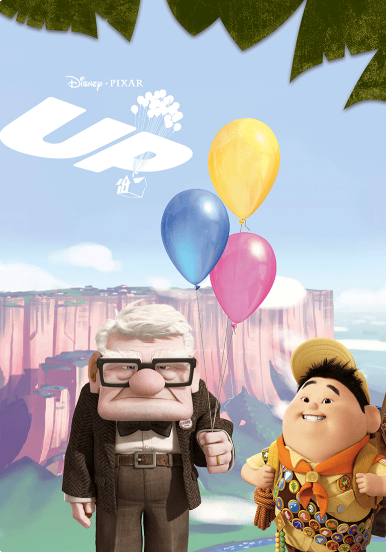 Disney and Pixar Up Tonie | Illustration