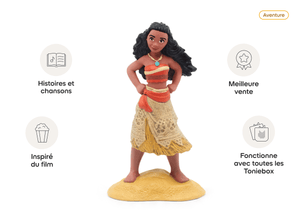 Disney Vaiana Tonie (Français) audio figurine, inspiring audio journeys and imaginative play