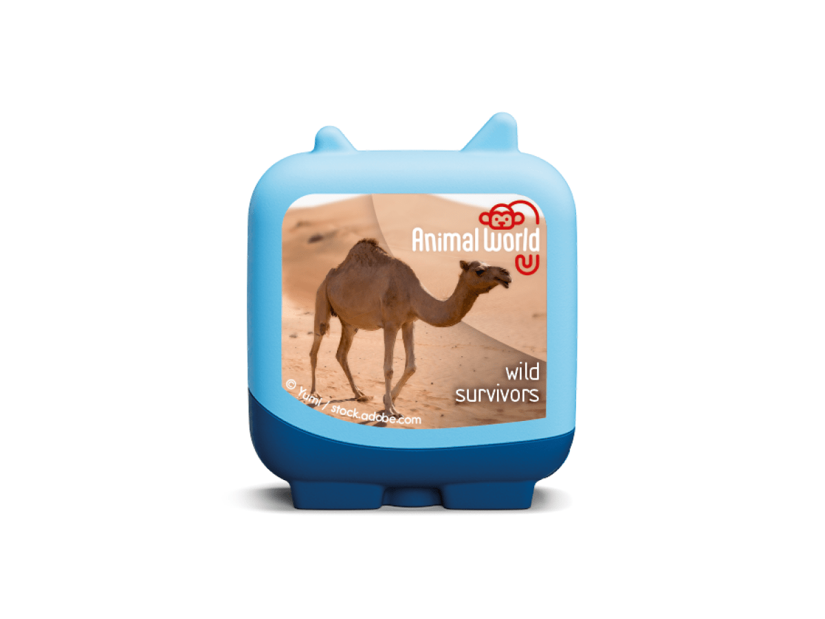 Animal world wild survivors ready to play audio stories and songs