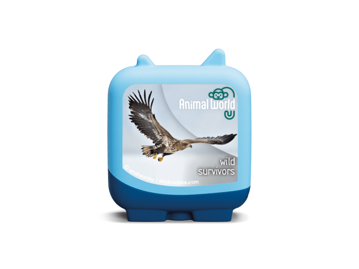 Animal world wild survivors ready to play audio stories and songs