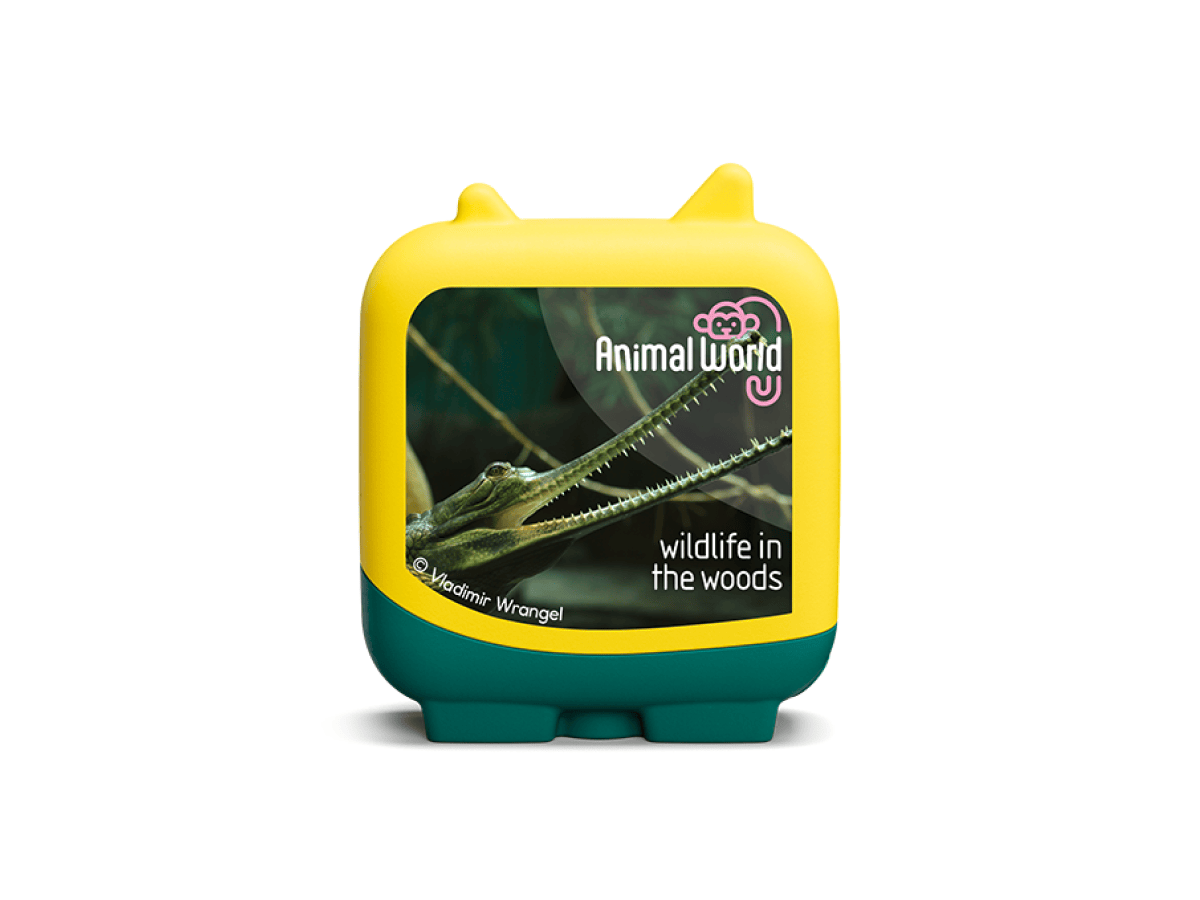 Animal World - Wildlife in the Woods audio figurine for the Toniebox, which plays audio content