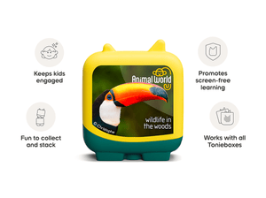 wildlife in the woods audio figurine from the learning category, inspiring audio journeys and imaginative play