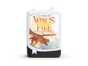 Wings of Fire Book Tonies - 4 Pack the dragonet prophecy for the Toniebox, which plays audiobooks for kids