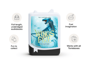 Wings of Fire Book Tonies - 4 Pack work with all Tonieboxes and are full length unabridged audiobooks for kids