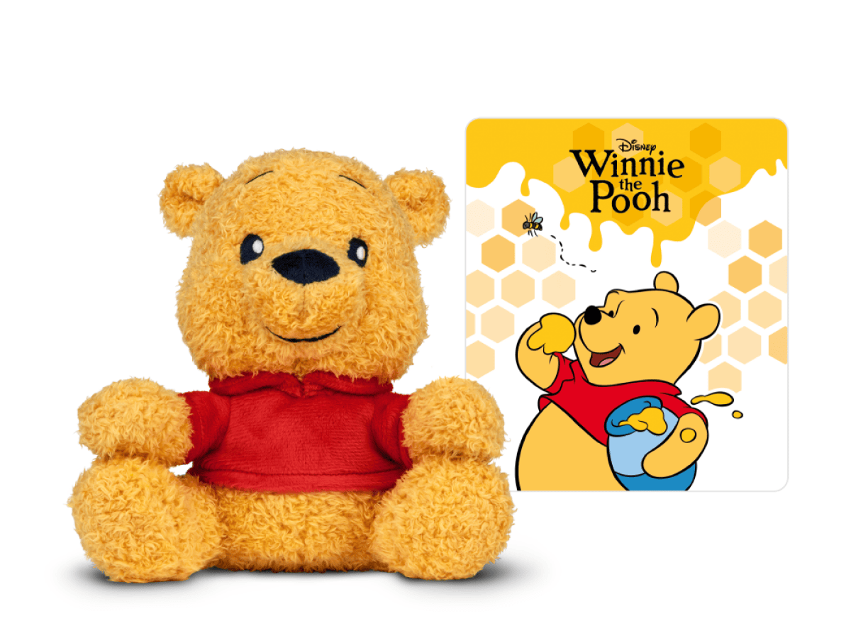 Cuddle Tonie-Disney Winnie the Pooh (French) Tonie audio figurine with content illustration